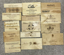 15 個の木製ワインウッドパネルボックス木箱 - 送料無料ロット 55