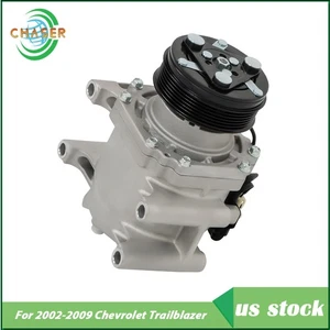 AC A/C Compressor W/Cltuch CO 4910AC For Chevrolet Trailblazer 2002 03-08 2009 - Foto 1 di 12