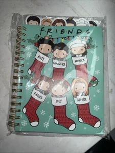 Friends TV Show 96 Seiten Spiral Journal Notizbuch 6 Abschnitte ungeöffnet mit Kronleuchter - Bild 1 von 2