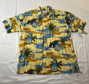 Tori Richard Honolulu Cabo Wabo Tequila Shirt XL Baja Ole Palm Trees - Picture 1 of 8