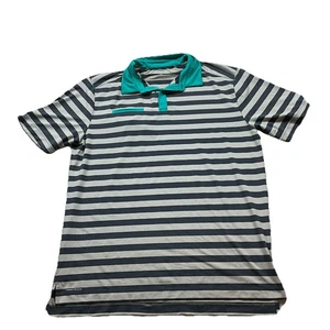 Columbia Poloshirt Herren L gestreift Omni Wick Performance Golf Kurzarm - Bild 1 von 7