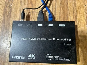HDMI KVM Extender Over Ethernet/Fiber 4K Ultra HD Receiver Only Samsug - Bild 1 von 4