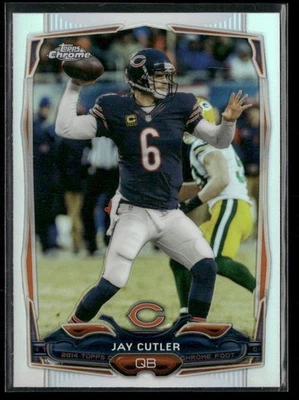 2014 Topps Chrome - Jay Cutler #58 Refractor Bears - Image 1 of 2