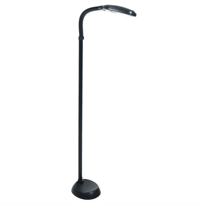 Natural Full Spectrum Sunlight 6 Ft Reading Floor Lamp with with Bendable Neck - Image 1 of 4