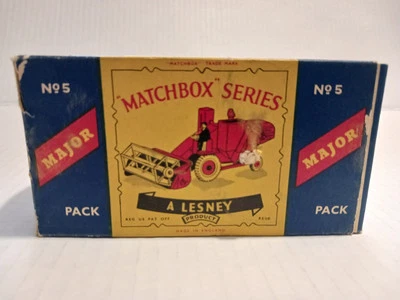 Cosechadora Matchbox Series Major Pack M-5 Massey-Ferguson "780" Foto 1 de 4