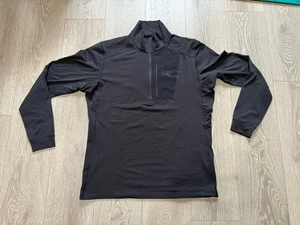 Arc'teryx Rho Lt 1/4 Zip Pullover Herren Large leicht Wandern Outdoor - Bild 1 von 10