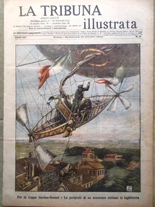 La Tribuna Illustrata 14 Ottobre 1906 Jannuzzi Incendio Roma Alcolismo Quintino - Picture 1 of 1