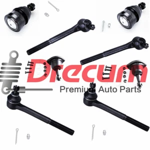 8PC Inner Outer Tie Rod Upper Lower Ball Joint Kit For Blazer S10 Jimmy 2WD - Picture 1 of 6