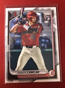 2024 Bowman Jordan Lawler Rookie Card Arizona Diamondbacks - Picture 1 of 2