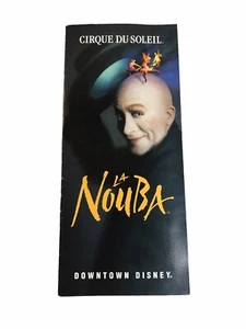 Vintage La Nouba Cirque Du Soleil Downtown Disney Broschüre - Bild 1 von 2