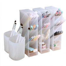 5 Pcs Desk Organizer Pen Organizer Storage for Office, School, Home G7X2