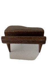 Vintage Dollhouse Miniatures Wooden Piano 1930's
