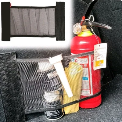 20X35cm Mesh Elastic Fixing Bag Car Trunk Organizer Storage Net Bag Accessories — 第 1/4 张图片
