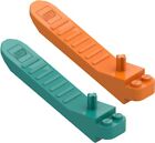 LEGO 2 x système détachant pierre (orange et turquoise) outil... 
