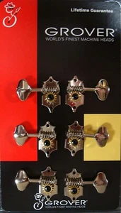 Grover V97N Vintage Sta-Tite ™ Tuning Machines, Nickel Finish - Picture 1 of 12