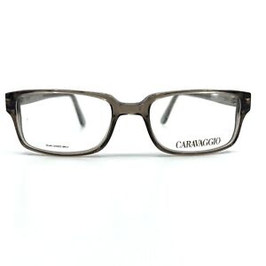 CARAVAGGIO LIAM GRY Eyeglasses Grey Rectangular Full Rim Frames 52-18-140