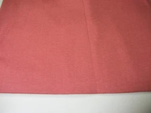 cotton blend knit fabric salmon 34" x 68" - Picture 1 of 1