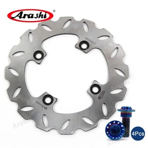 For Kawasaki Versys 650 2007-2014 Rear Brake Disc Rotor + Mounting Bolts Screws - Foto 1 di 8