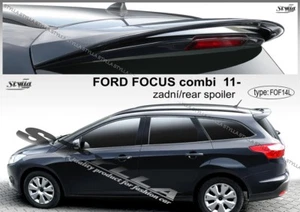 ALERÓN TECHO TRASERO FORD FOCUS 3 III MK3 COMBI TURNIER AVANT WING ACCESORIOS - Imagen 1 de 3