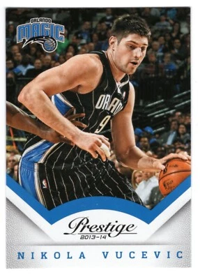 2013-14 PANINI PRESTIGE NIKOLA VUCEVIC CARD #118 **NM-MT** ORLANDO MAGIC - Image 1 of 2