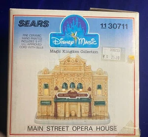 Disney 1998 Sears Ceramic Magic KINGDOM MAIN STREET OPERA HOUSE 11-30711 - Picture 1 of 24