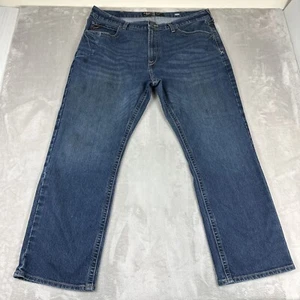 Ariat Rebar M4 Jeans Men's Size 42x32 Relaxed Bootcut Blue Loop Lock Mid Rise - Picture 1 of 13