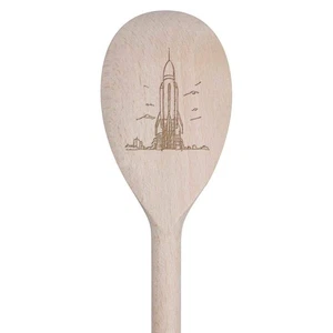 30 cm Kochlöffel "Space Rocket" aus Holz (SO00022951) - Bild 1 von 2