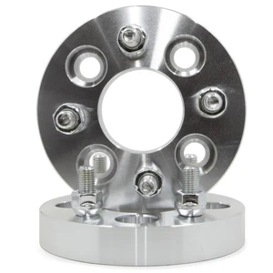 2 Wheel Spacers Adapters 4x4.5 To 4x4.5 | 1" Thick 4 Lug 4x114.3 - Picture 1 of 3