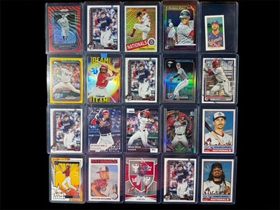 Lote de tarjetas de los Nacionales de Washington 25+ novatos + veterinarios - Dylan Crews James Woods + Foto 1 de 2