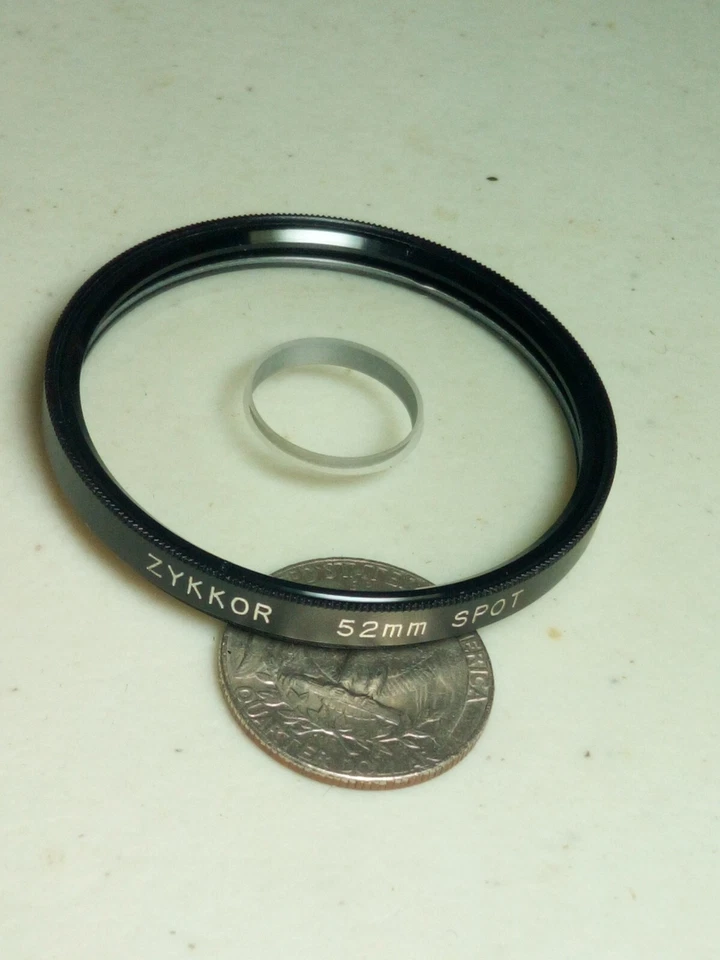 Zykkor 52mm Spot Filter Some Small Scuffing And Damage In Photos  Untested H16 - Image 1 of 4