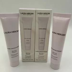 (2)Laura Mercier BLURRING Pure Canvas Primer .8 oz. Silicone Free NIB! - Picture 1 of 2