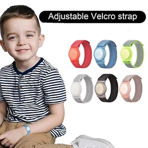 Bransoletka do Apple AirTag Opaska na nadgarstek Uchwyt na pasek Etui Pasuje do dzieci 3+ do Air Tag - Zdjęcie 1 z 7
