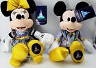 2021 Disney World Parks 50th Anniversary Mickey & Minnie Mouse Plush 12