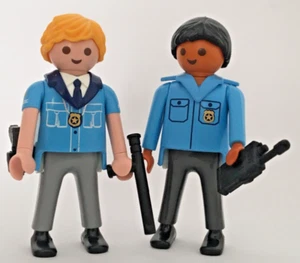 Playmobil Police couple armed with weapon - C13 - Picture 1 of 4