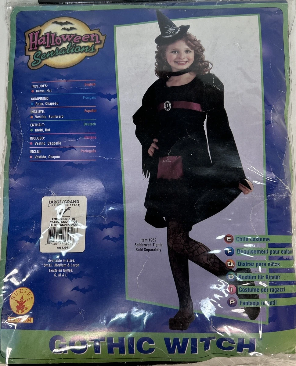 Rubie's Official Ombre Witch Girls Halloween Costume - Size Small 3-4 Years - View #4