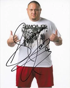 Wrestler Samoa Joe Signed Photo 8x10 COA - Picture 1 of 1
