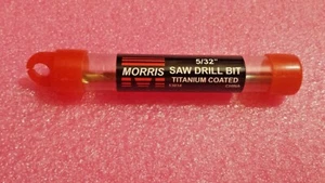 Morris 13034, Sideways Cutting Titanium Coated 5/32" Saw Drill Bit - Picture 1 of 2