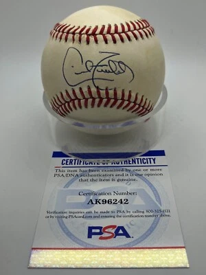 Cecil Fielder Blue Jays Tigers Signed Autograph Official OMLB Baseball PSA DNA - Image 1 of 2