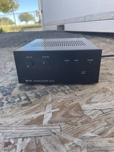 TOA BG-235 Mixer Amplifier 35 Watts 3 Input 1 MicLine Switchable 2 Zone Capable  - Picture 1 of 10