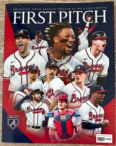2024 Atlanta Braves Spring Training Program & Schedule Hank Aaron Warren Spahn - Picture 1 of 21