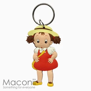 Mei Standing Rubber Keyring - Kusakabe My Neighbour Totoro Toy Key Chain Charm - Picture 1 of 1