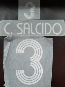 Seleccion Mexicana Carlos Salcido #3 Schriftzug für Trikot - Bild 1 von 1