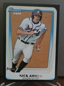 2012 Bowman Nick Ahmed BDPP75 - Picture 1 of 2
