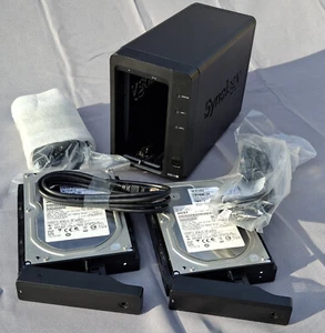 Synology DS215+ Plus 2x3Tb - Total 6TB with PSU - Photo 1/13