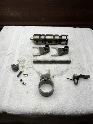 Honda CJ360T 1976 tambor de cambio, horquillas de cambio, OEM, original, J08 Foto 1 de 4