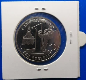 Εuro stories.Token 1249 OLDENZAAL 1999 EEN BOESKAAT TER GELEGENHID - Picture 1 of 2