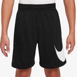 Nike Swoosh Boy's Shorts - Black - Picture 1 of 4