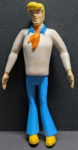 Scooby Doo Bendable Figures Fred Hanna Barbara 1999 Posable Rubber 6 Inches Tall - Picture 1 of 4