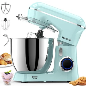 Stand Mixer, 6.5QT 10-Speed Tilt-Head Electric Stand Mixer, 3-In-1 Kitchen Mi... - Picture 1 of 7