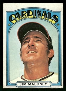 1972 Topps Jim Maloney #645 St. Louis Cardinals - Picture 1 of 2